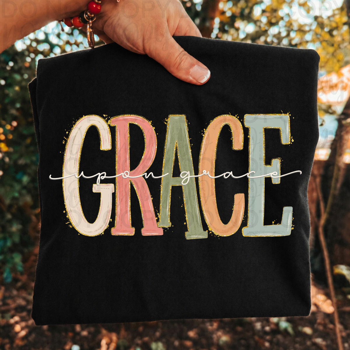 Grace Upon Grace Christian Comfort Colors Shirt