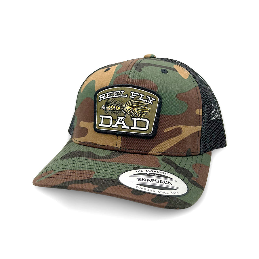 Reel Fly Dad (Woven Patch) - Pretty Petty Co