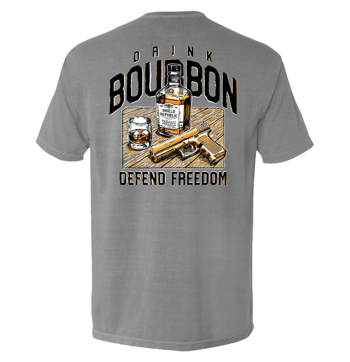 Drink Bourbon Defend Freedom - Pretty Petty Co