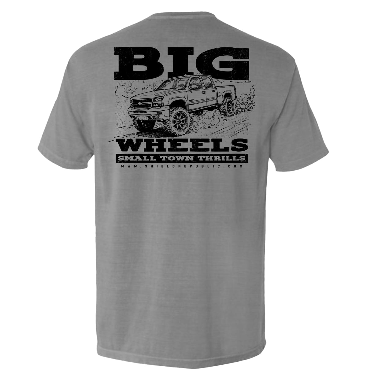 Big Wheels Small Town Thrills - Pretty Petty Co