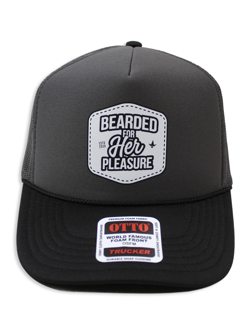 Bearded For Her Pleasure Trucker Hat - Pretty Petty Co