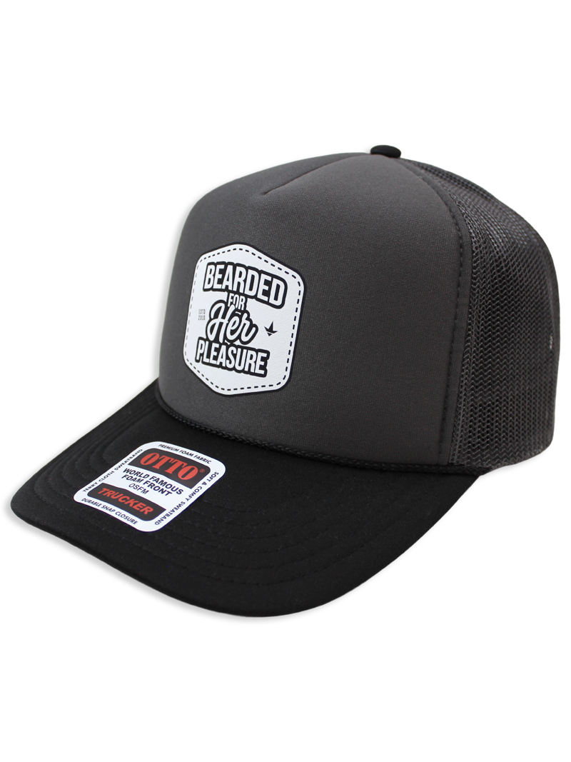 Bearded For Her Pleasure Trucker Hat - Pretty Petty Co
