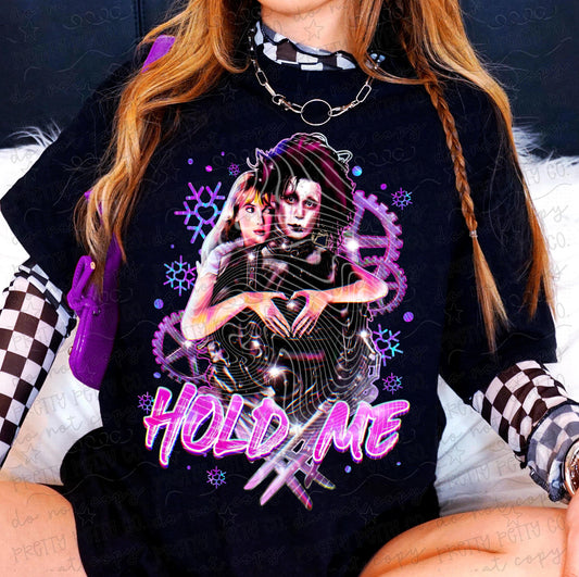 Hold Me Spooky Graphic Tee | Creepy Cute Gothic Shirt | Dark Whimsy Horror Apparel