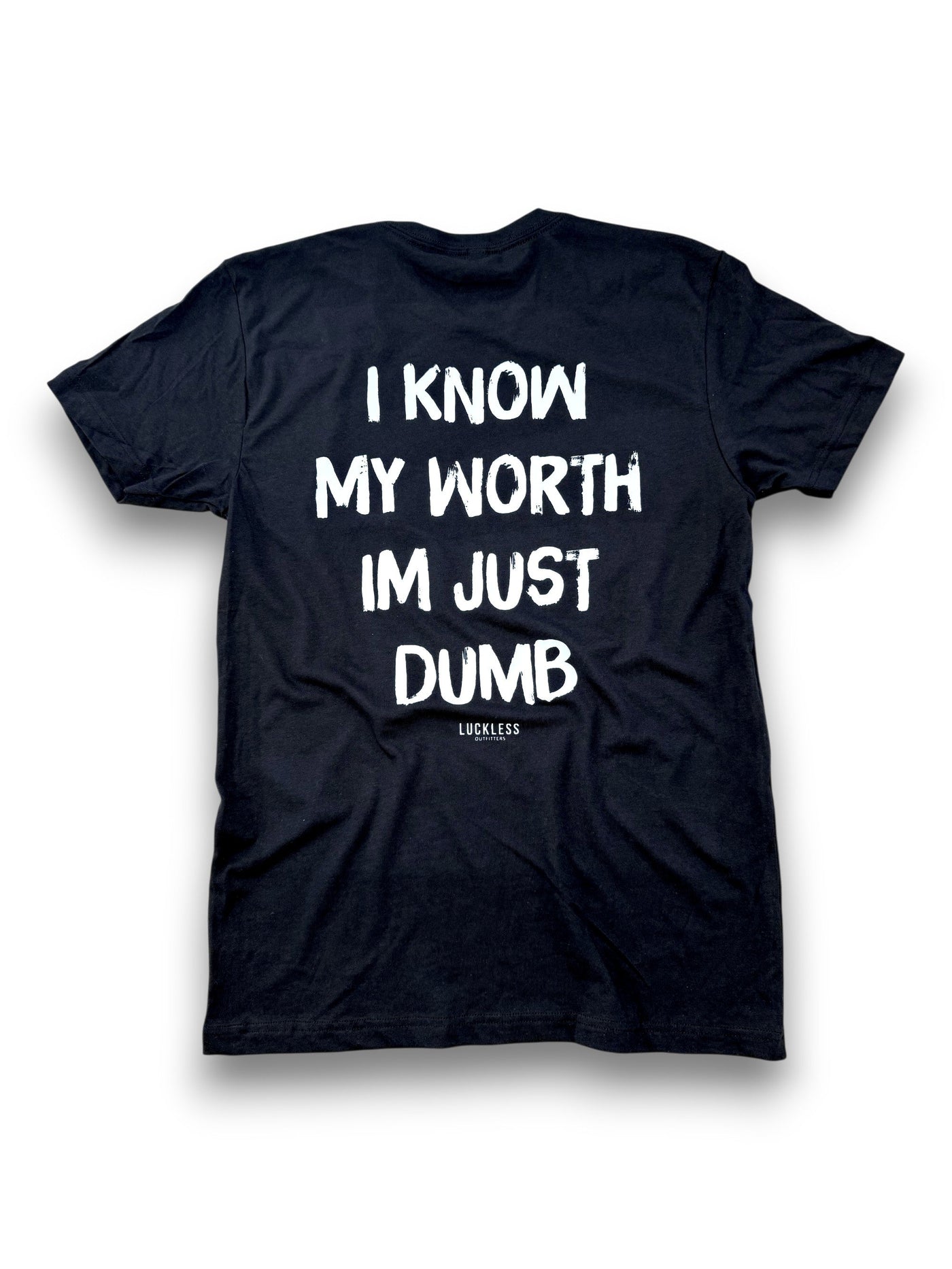 I Know My Worth I'm Just Dumb Tee
