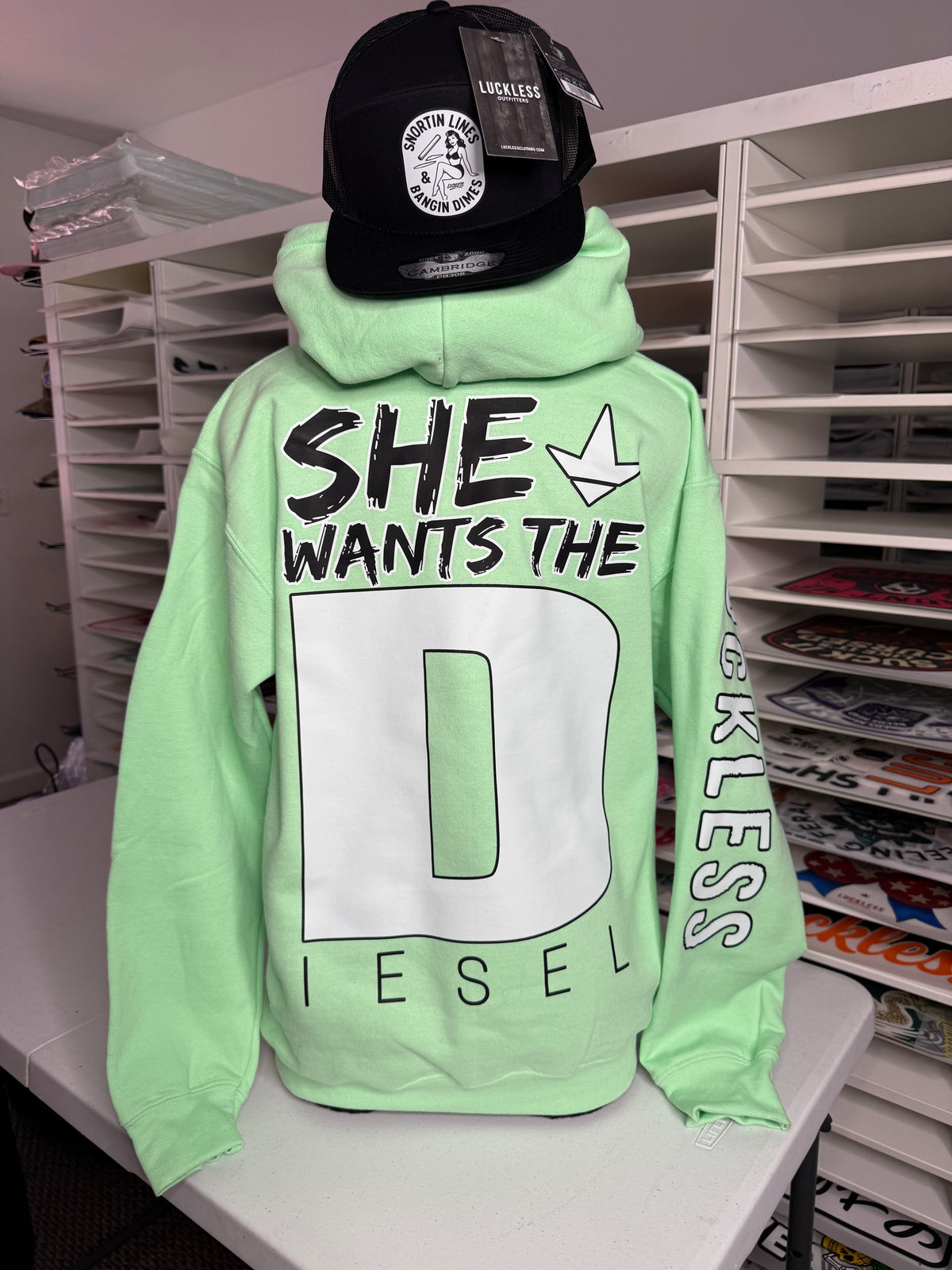 She Wants the Diesel | Hoodie - Pretty Petty Co