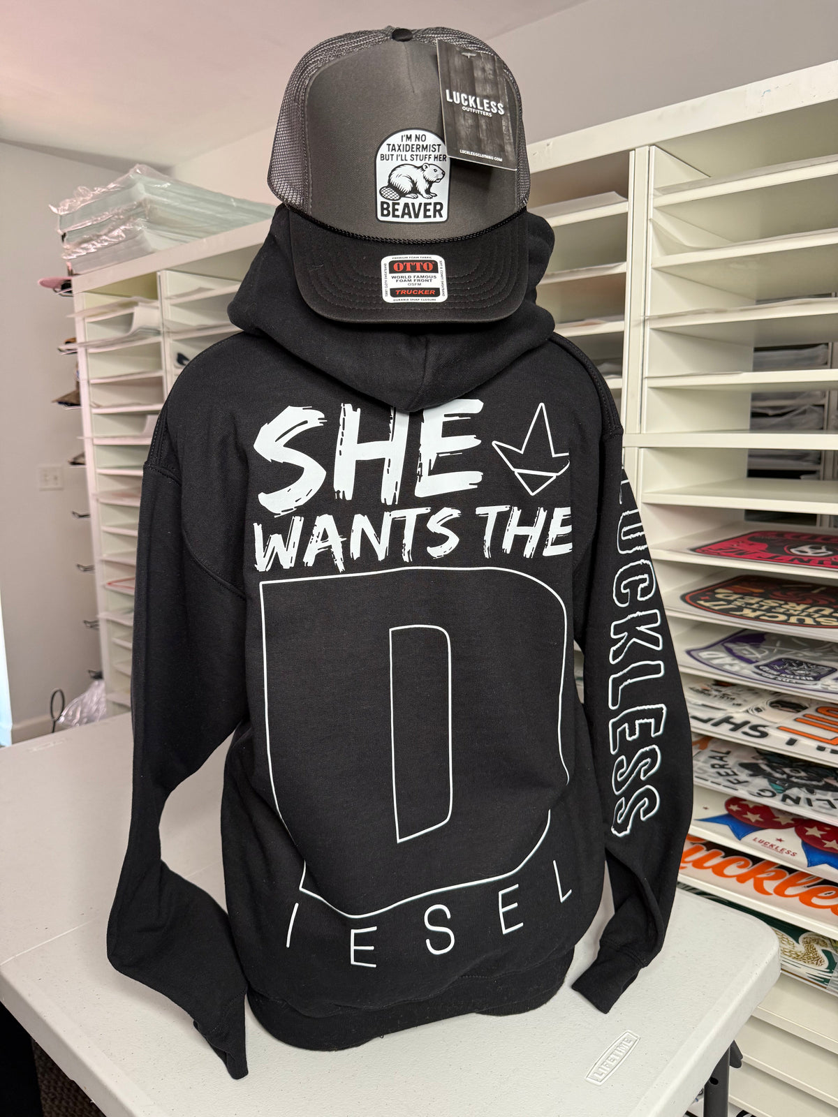 She Wants the Diesel | Hoodie - Pretty Petty Co