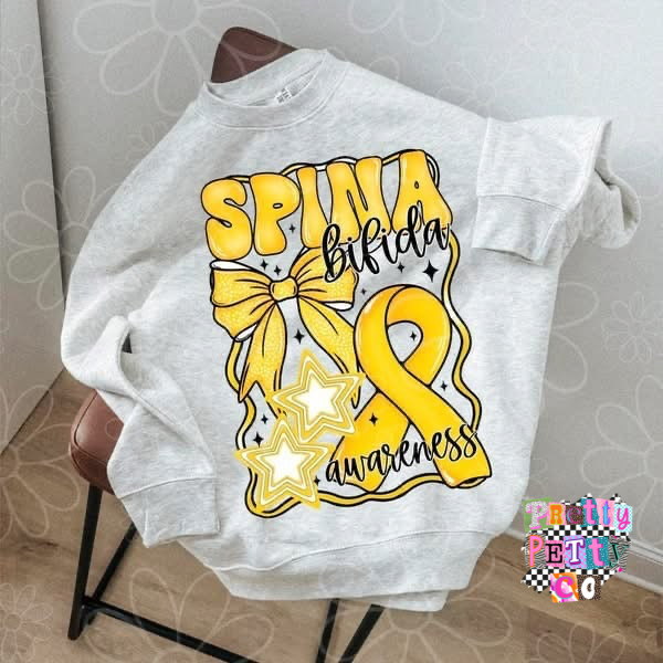 Spina Bifida Awareness Tee | Rare Condition Support Shirt | SB Awareness Shirt - Pretty Petty Co