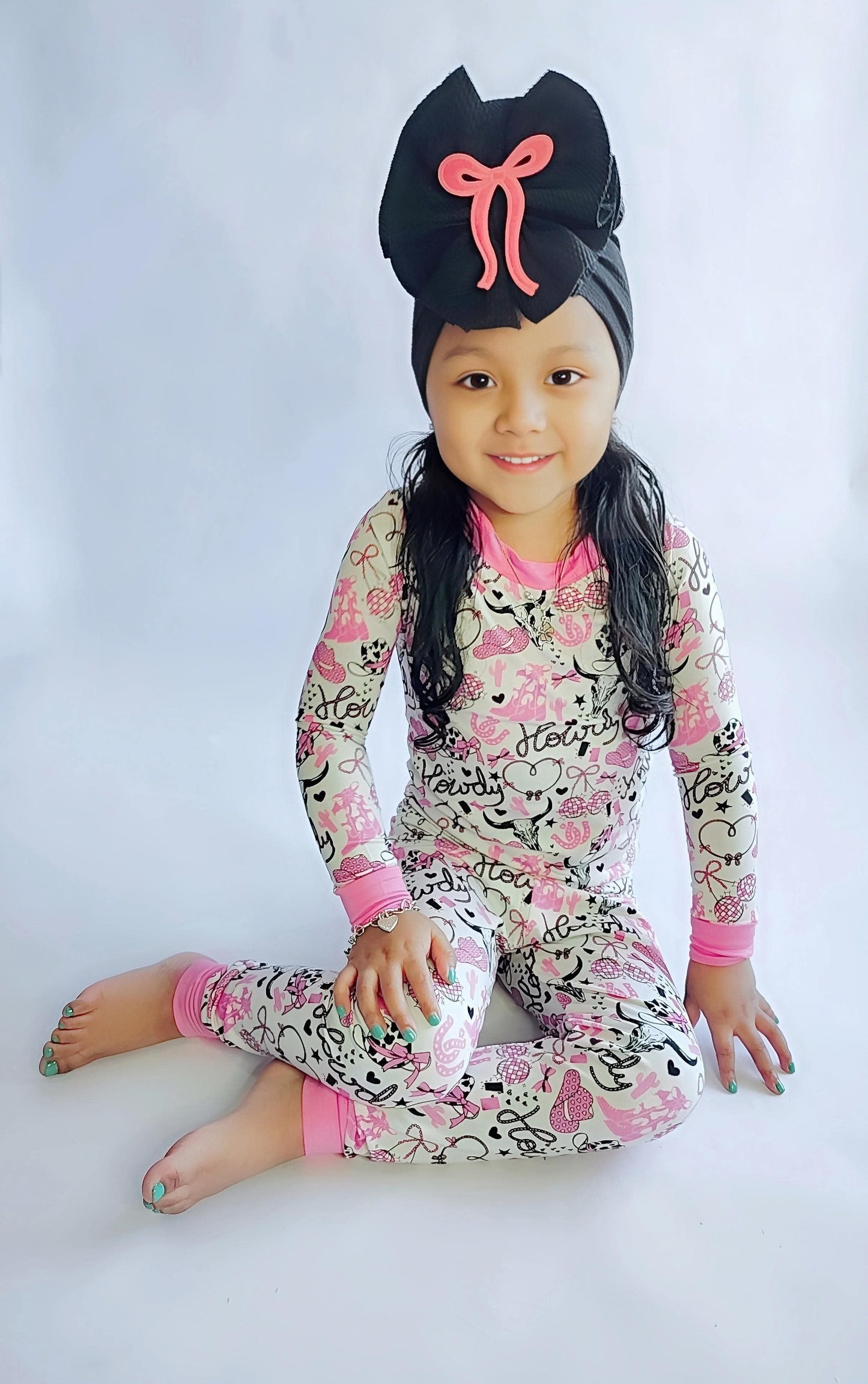 18/24 Months Pink Howdy Bamboo Set (FINAL SALE)