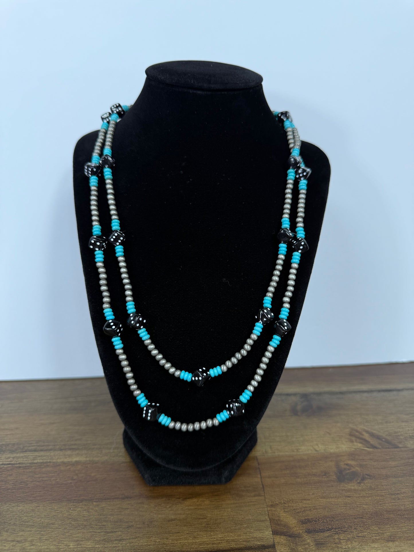 Roll The Dice Necklace (3 colors) (FINAL SALE)