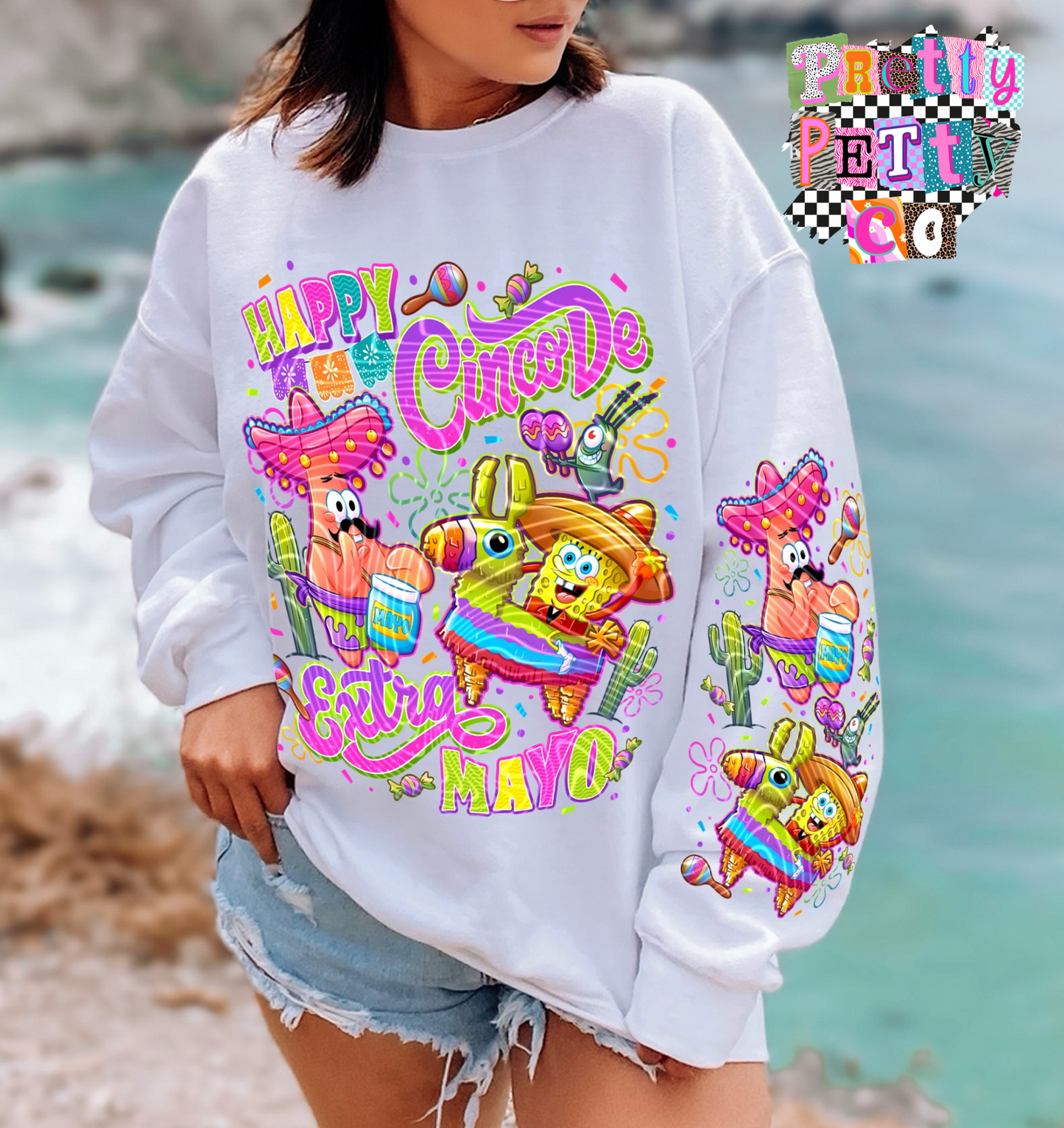 SpongeBob Fiesta Shirt – Cinco de Mayo Graphic Tee