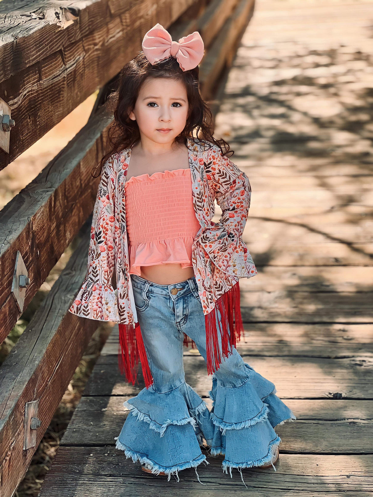 Rodeo Queen denim bells (5 options) - Pretty Petty Co