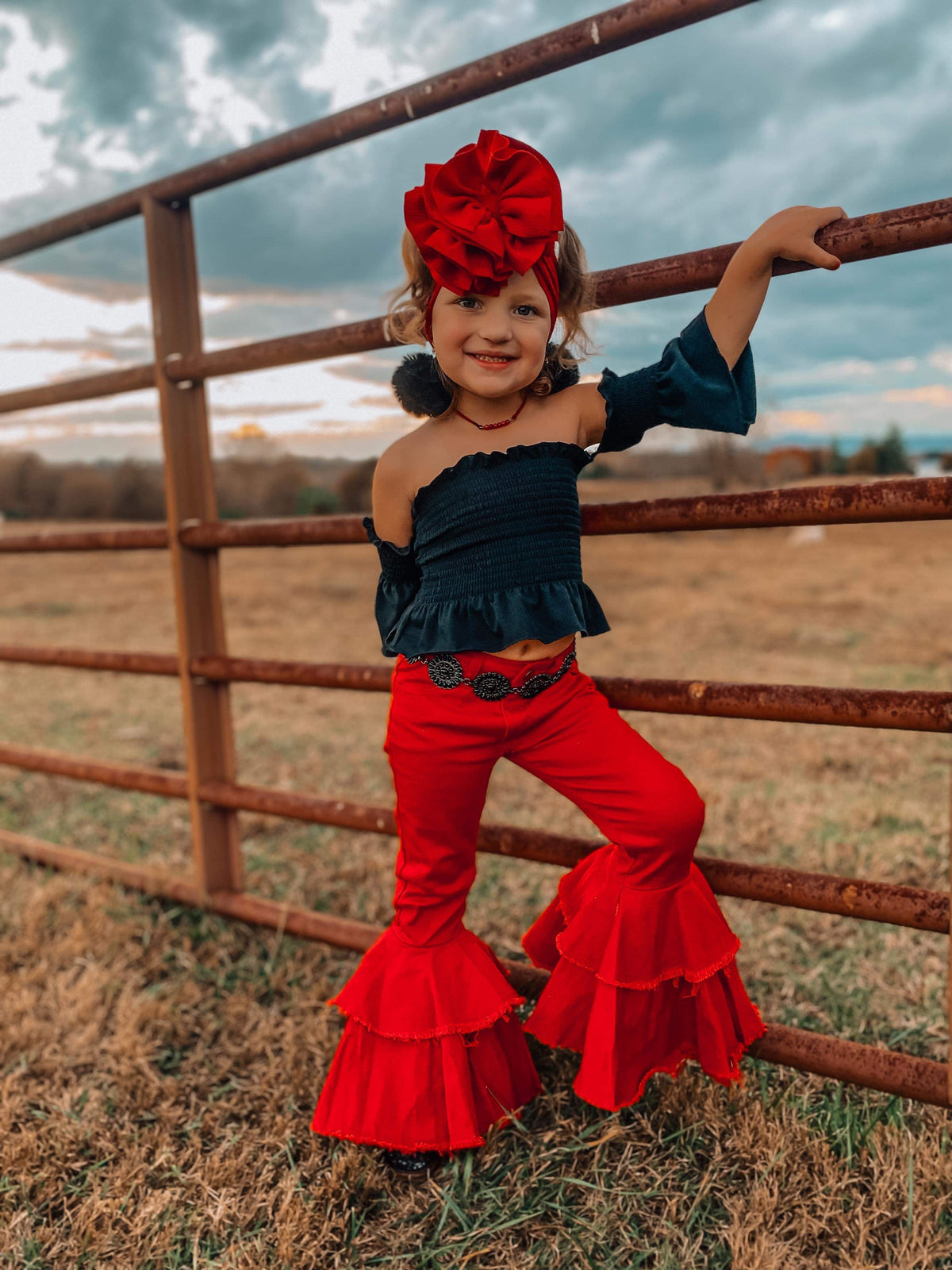 Red Rodeo Queen Jeans - Pretty Petty Co