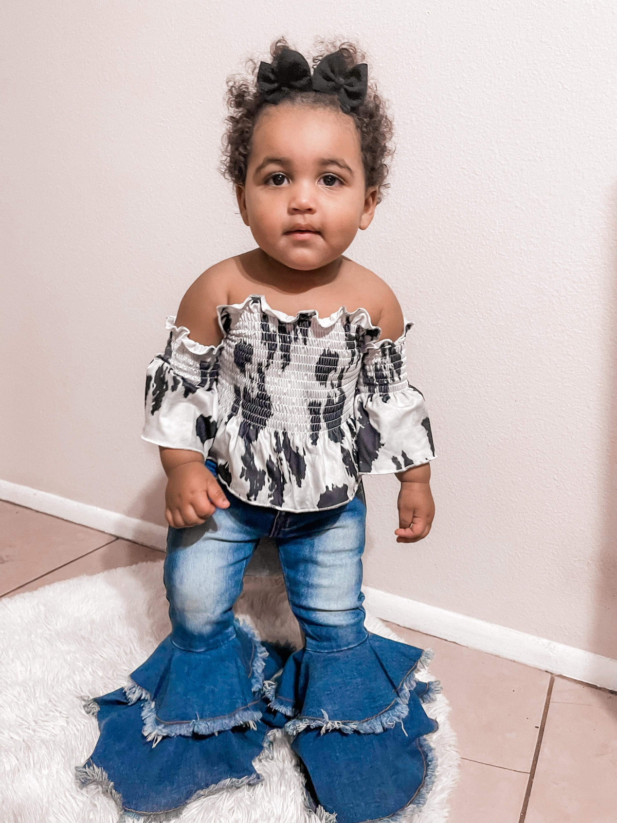 Rodeo Queen denim bells (5 options) - Pretty Petty Co