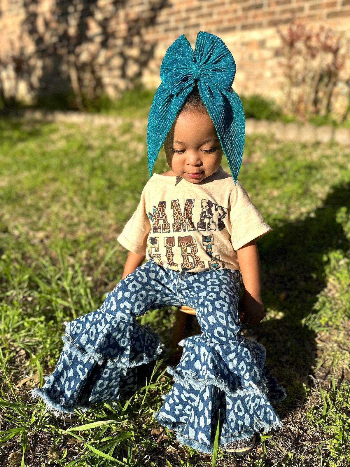 Rodeo Queen denim bells (5 options) - Pretty Petty Co