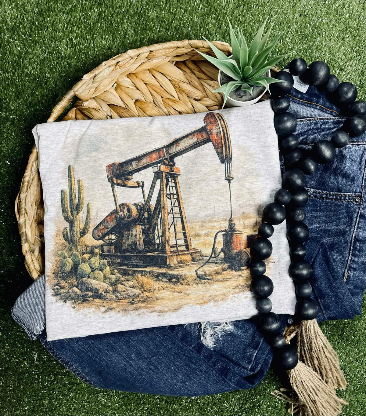 Pump Jack (Gildan Tee) - Pretty Petty Co