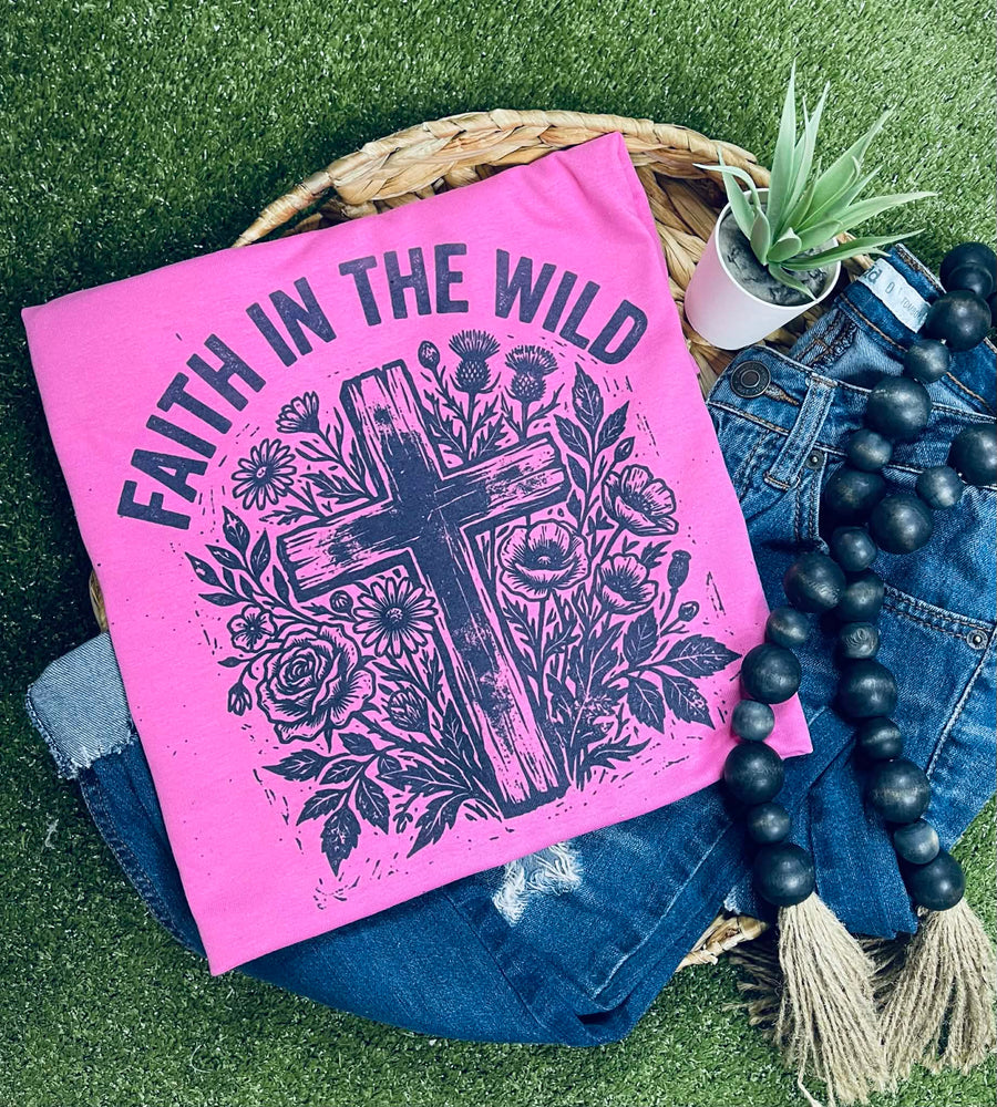 Faith in the Wild (Gildan Tee) - Pretty Petty Co