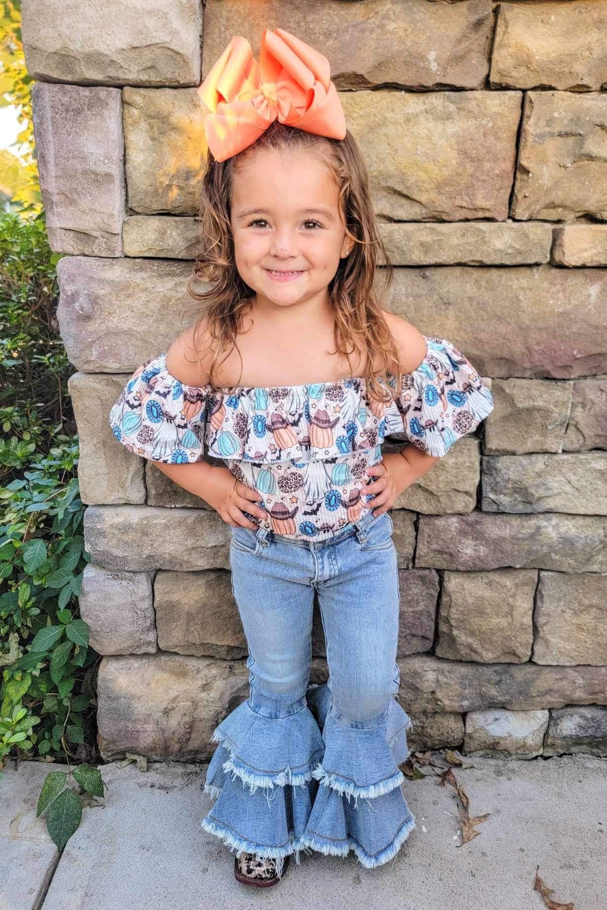 Rodeo Queen denim bells (5 options) - Pretty Petty Co