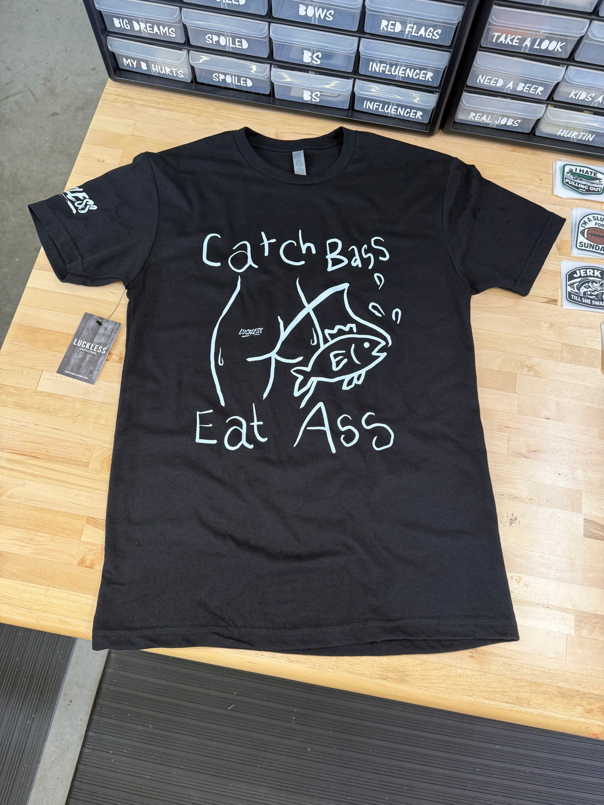 Catch Bass Tee - Pretty Petty Co