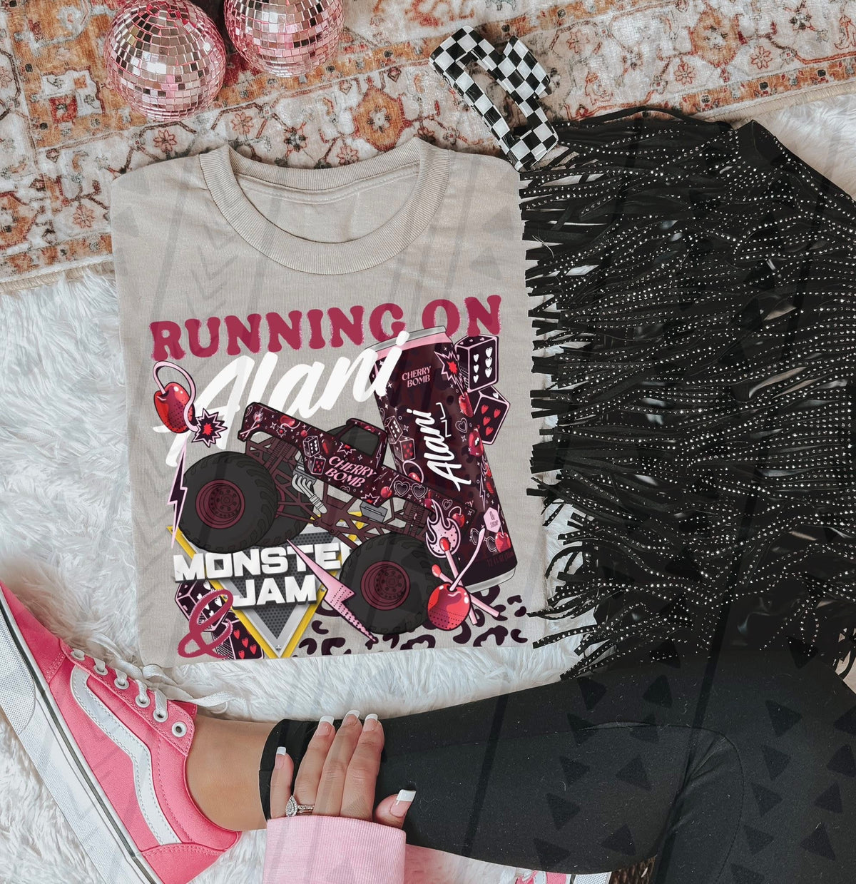 Running Energy Faux Embroidery Shirt – Trendy MJ Racing & Fitness Inspired Graphic Tee – Unisex DTF Print – Youth & Adult Sizes - Pretty Petty Co