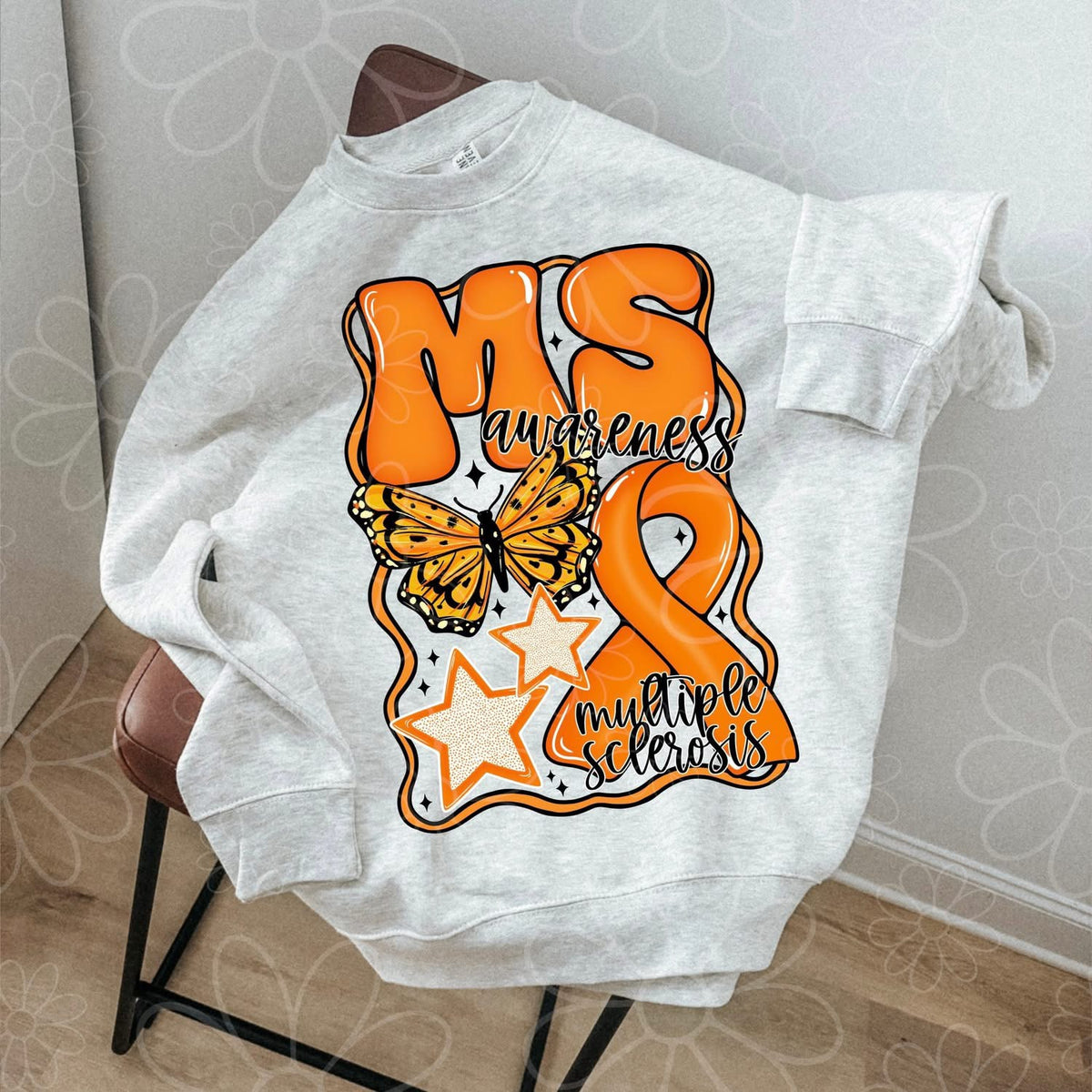 MS Awareness Graphic Tee – Support & Advocacy Shirt – Unisex DTF Print – Kids & Adult Sizes - Pretty Petty Co