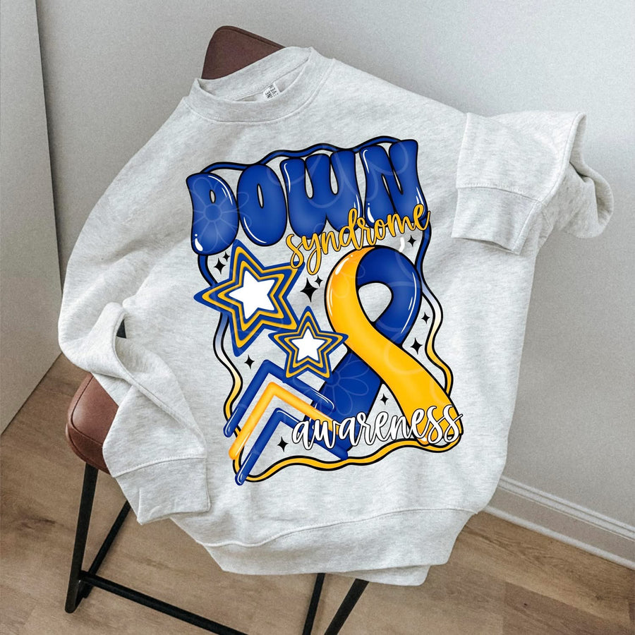 Down Syndrome Awareness Graphic Tee – Support & Advocacy Shirt – Unisex DTF Print – Kids & Adult Sizes - Pretty Petty Co