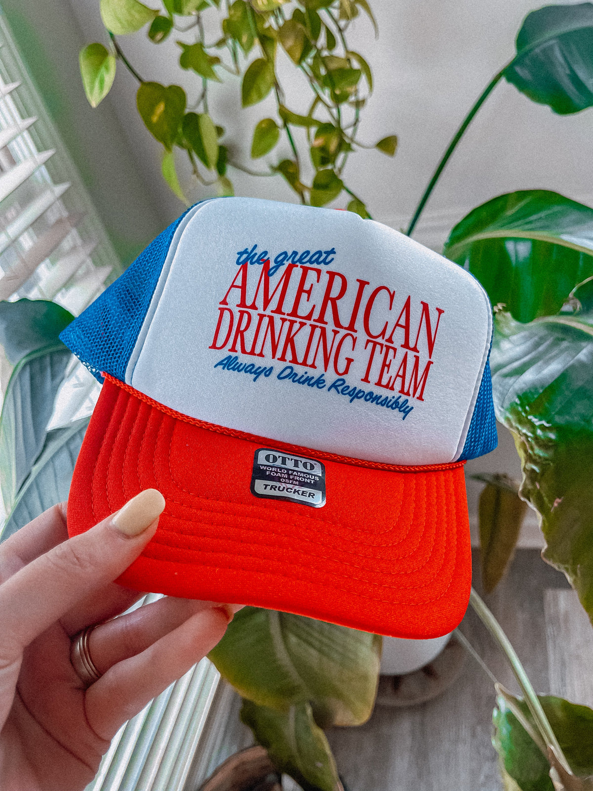 Underground Original Design: Great American Drinking Team, Summer Trucker Hat - Pretty Petty Co