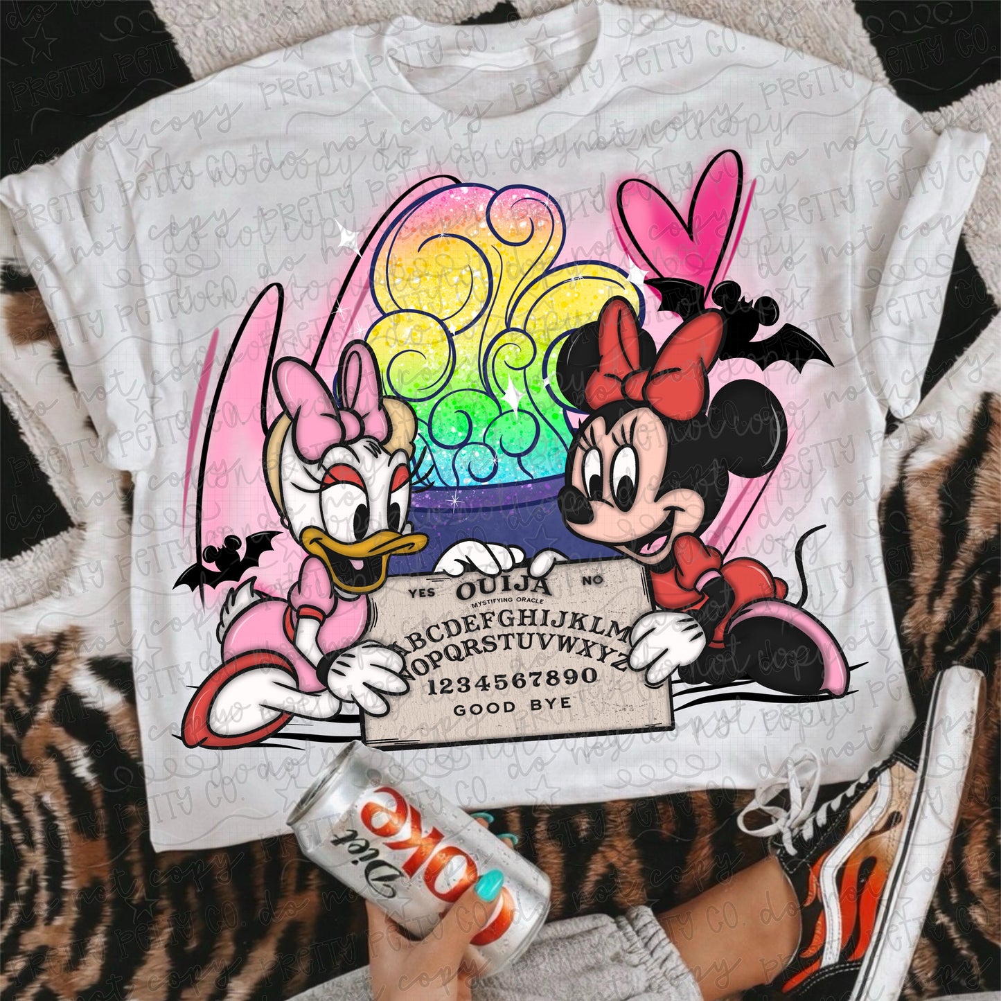Spooky Best Friends Halloween Shirt | Ghost Board Graphic Tee | Halloween Friends Shirt for Women