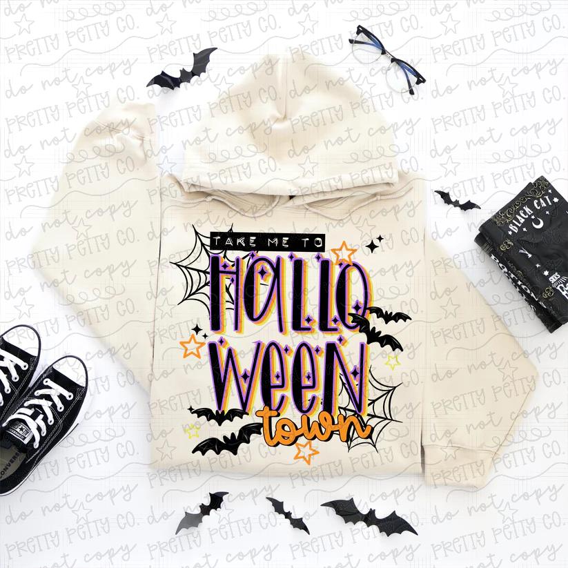 Take Me to Halloween Town Graphic Tee | Cute Spooky Shirt