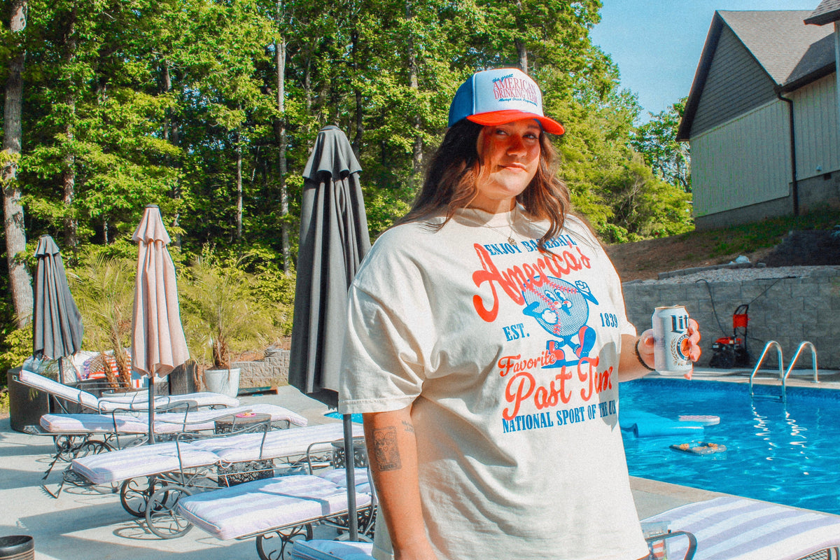 Underground Original Design: Great American Drinking Team, Summer Trucker Hat - Pretty Petty Co