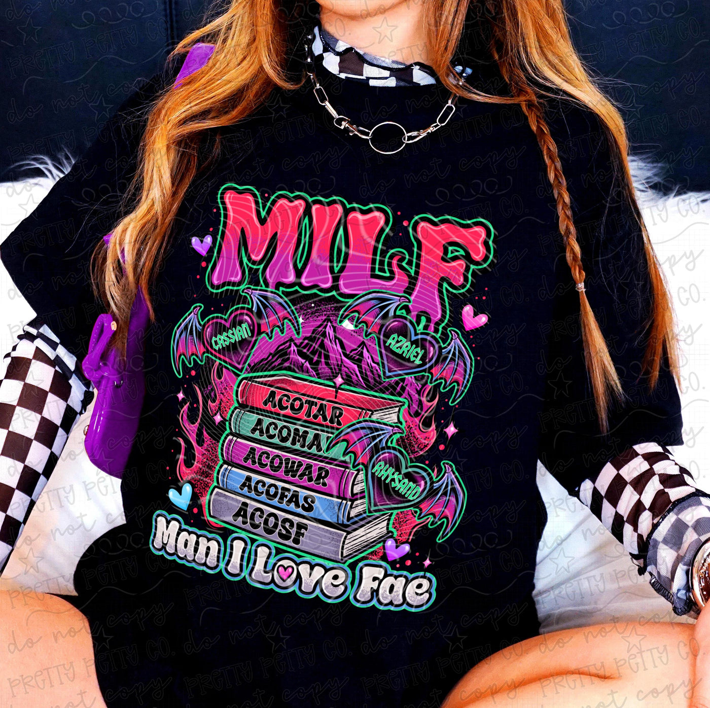 Man I Love Fae Bookish Graphic Tee | Fantasy Romance Reader Shirt | Fae Book Lover Tee
