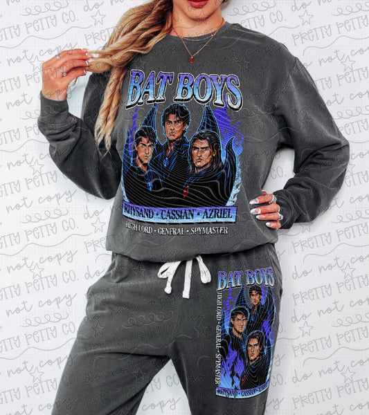 Bat Boys Shirt Comfort Colors Tee, Fantasy Reader Graphic Tee, Booktok Shirt, Romantasy Reader Tee, Morally Gray Book Boyfriend Shirt, Book Lover Gift