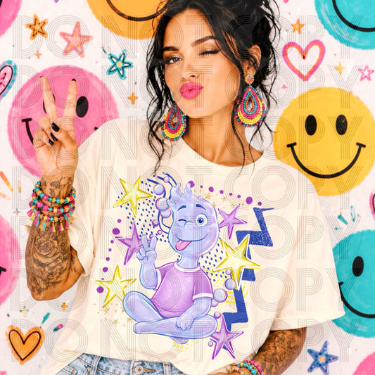 Cheeky Water Character Graphic Tee | Funny Element Inspired Shirt | Cute Boutique Tee