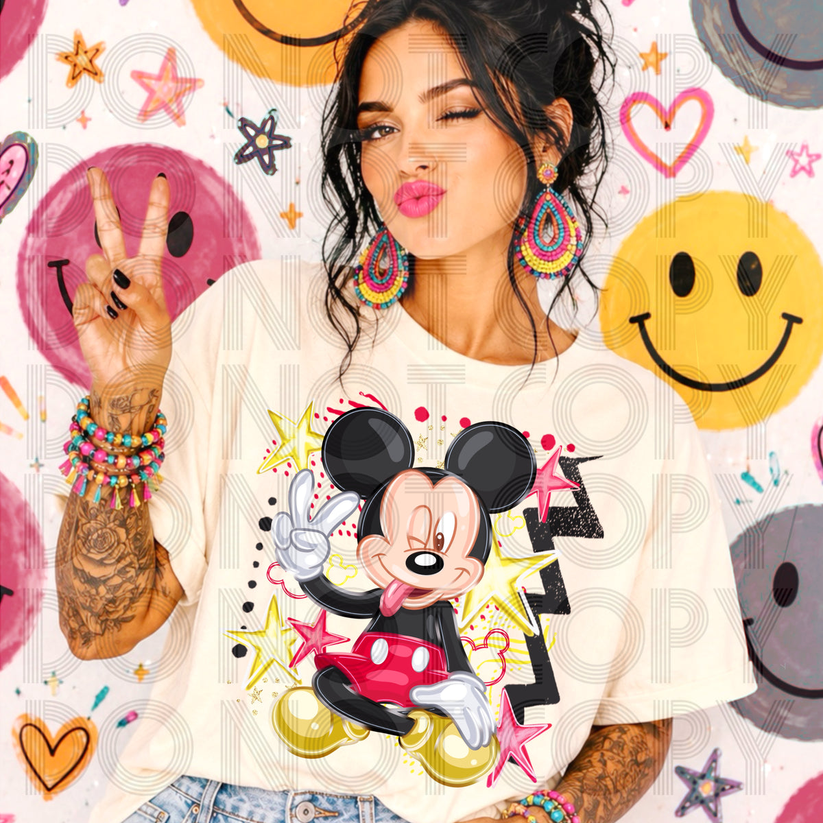 Cheeky Mouse Boy Graphic Tee | Funny Cartoon Character Inspired Shirt | Cute Boutique Tee