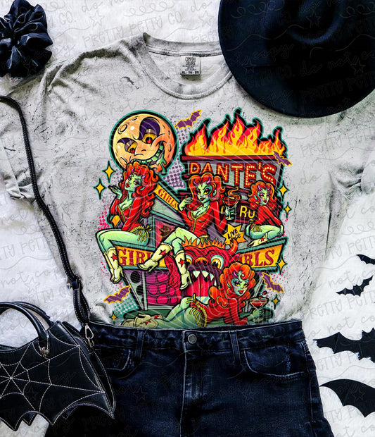 Dante's Inferno Room Shirt | Retro Horror Movie Tee | Cult Classic Halloween Graphic Tee | Spooky Season Apparel | Horror Fan Gift