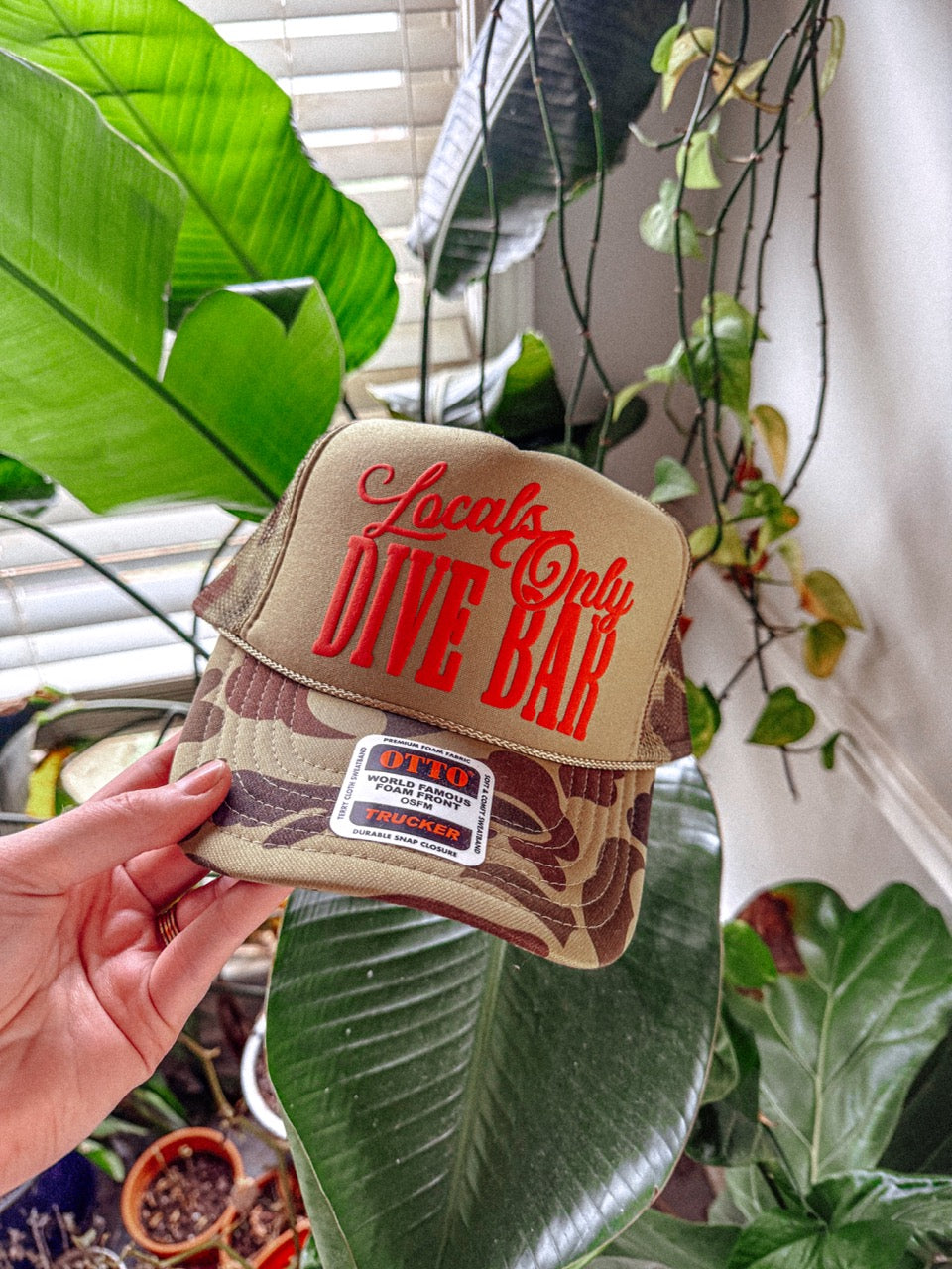 Underground Original Design: Locals Only Dive Bar Trucker Hat - Pretty Petty Co