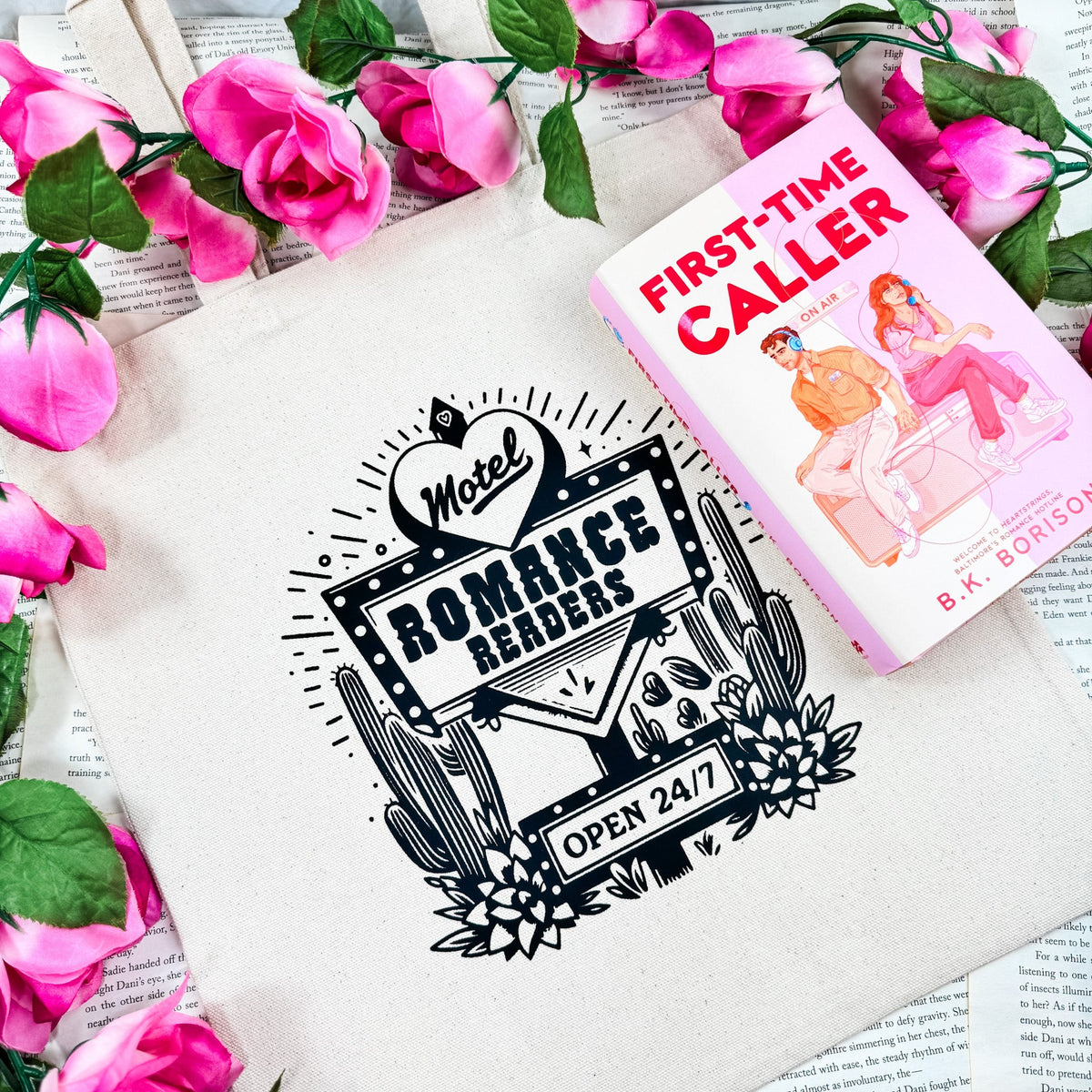 Romance Readers Motel Canvas Tote Bag