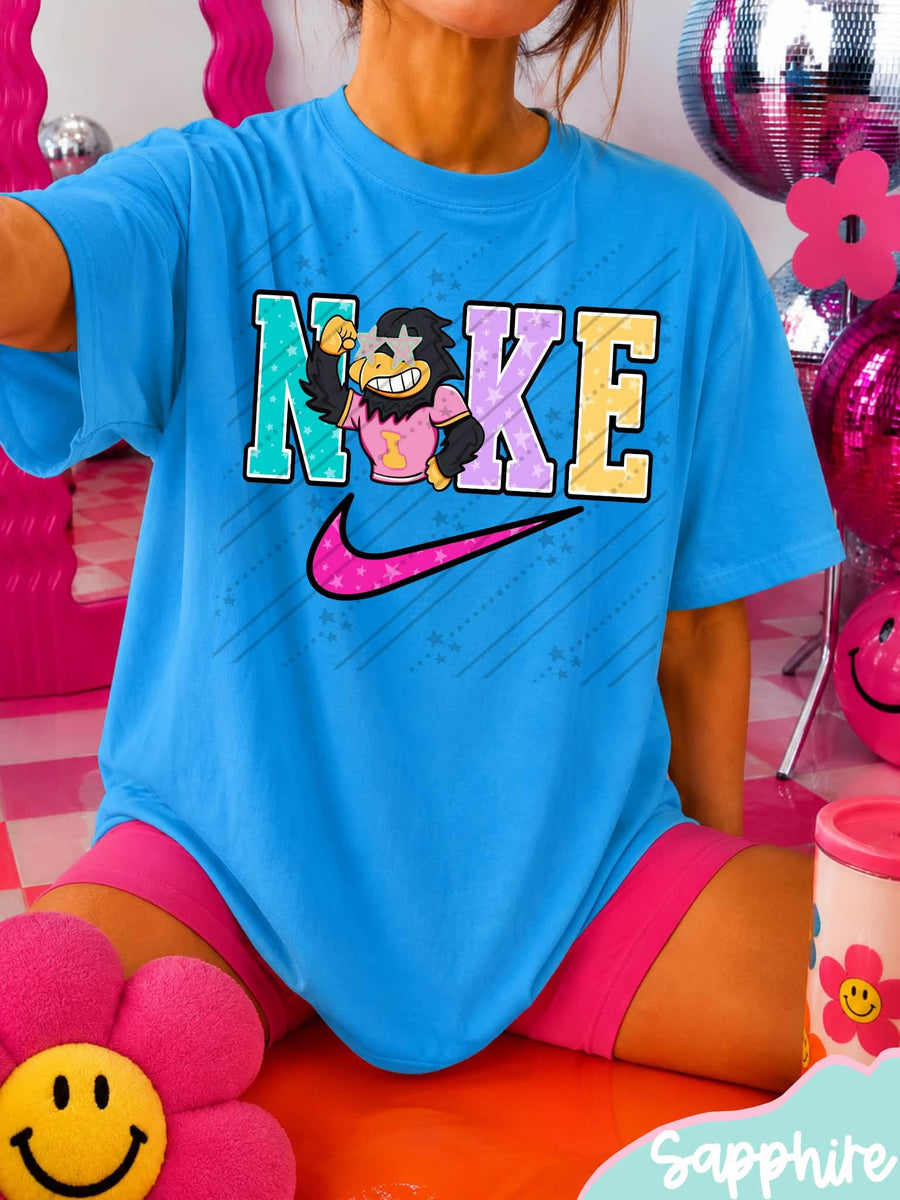 Swoosh Mascot Shirt | School Spirit Tee | Game Day Apparel | Football Season Shirt | Custom Mascot Tee