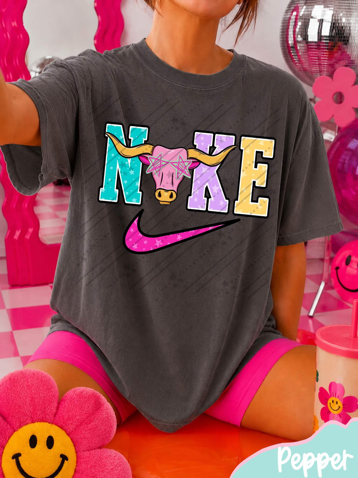 Swoosh Mascot Shirt | School Spirit Tee | Game Day Apparel | Football Season Shirt | Custom Mascot Tee