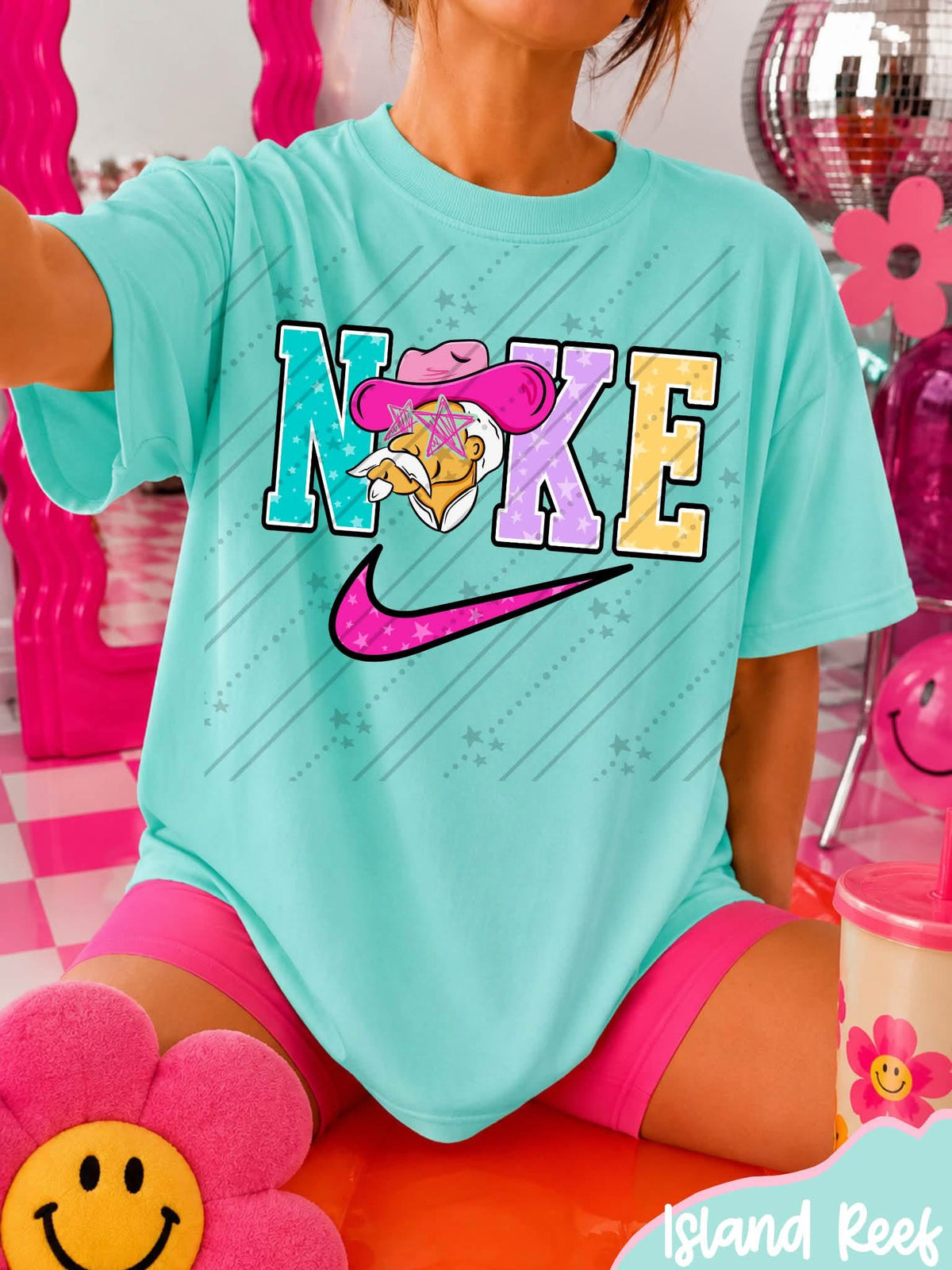 Swoosh Mascot Shirt | School Spirit Tee | Game Day Apparel | Football Season Shirt | Custom Mascot Tee
