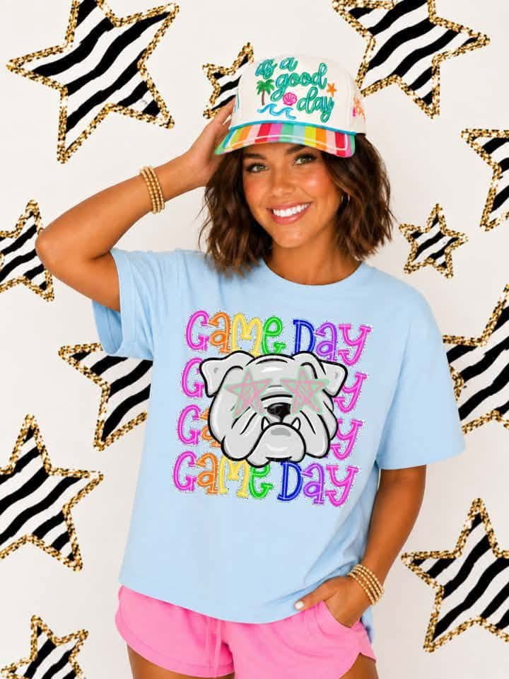 Game Day Mascot Shirt | School Spirit Tee | Football Game Day Apparel | Custom Mascot Fan Shirt