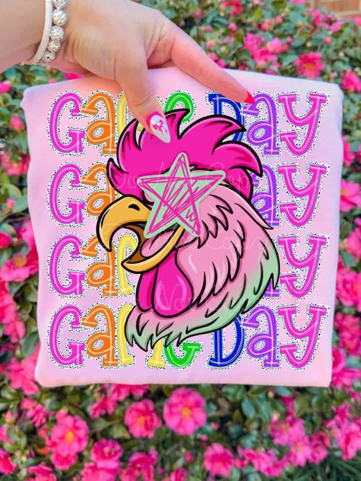 Game Day Mascot Shirt | School Spirit Tee | Football Game Day Apparel | Custom Mascot Fan Shirt