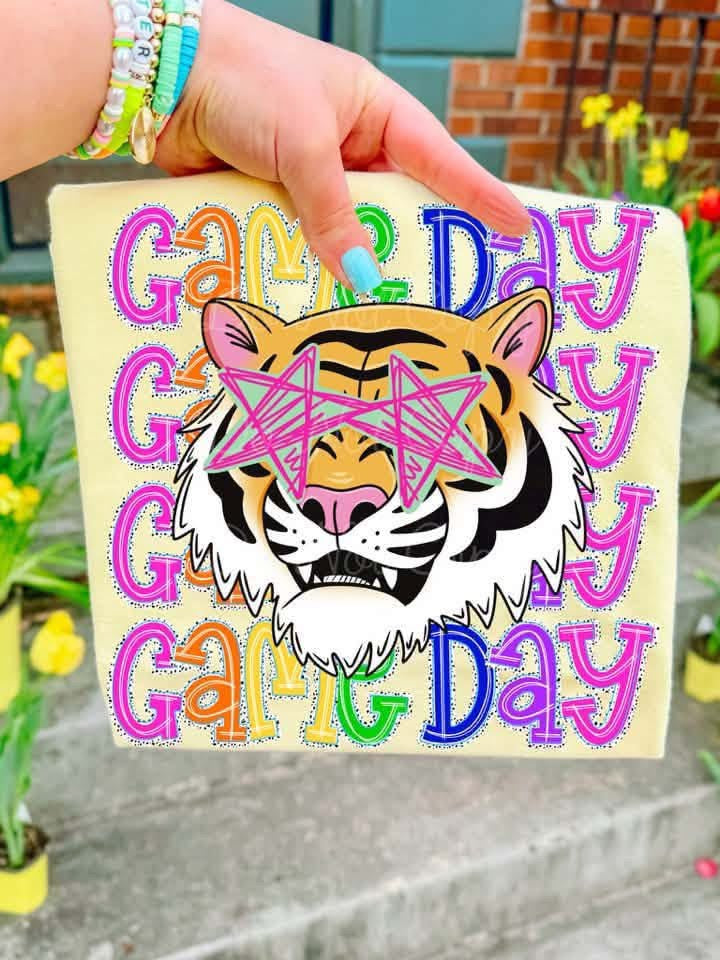Game Day Mascot Shirt | School Spirit Tee | Football Game Day Apparel | Custom Mascot Fan Shirt