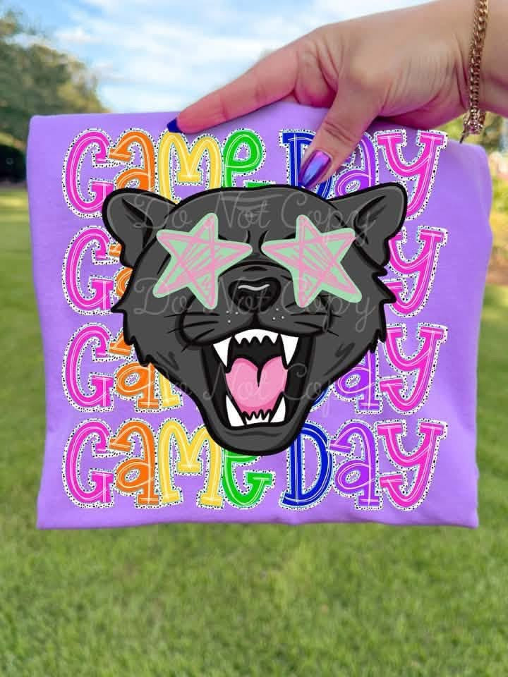Game Day Mascot Shirt | School Spirit Tee | Football Game Day Apparel | Custom Mascot Fan Shirt