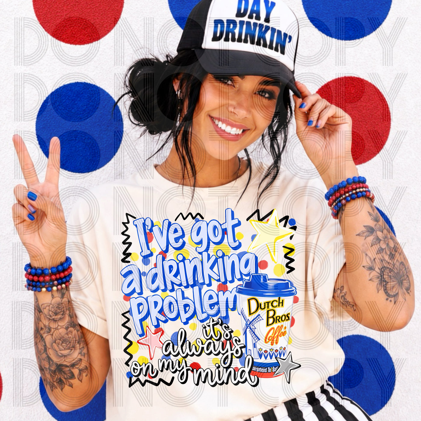 I’ve Got a Drinking Problem Funny Drink Lover Graphic Tee