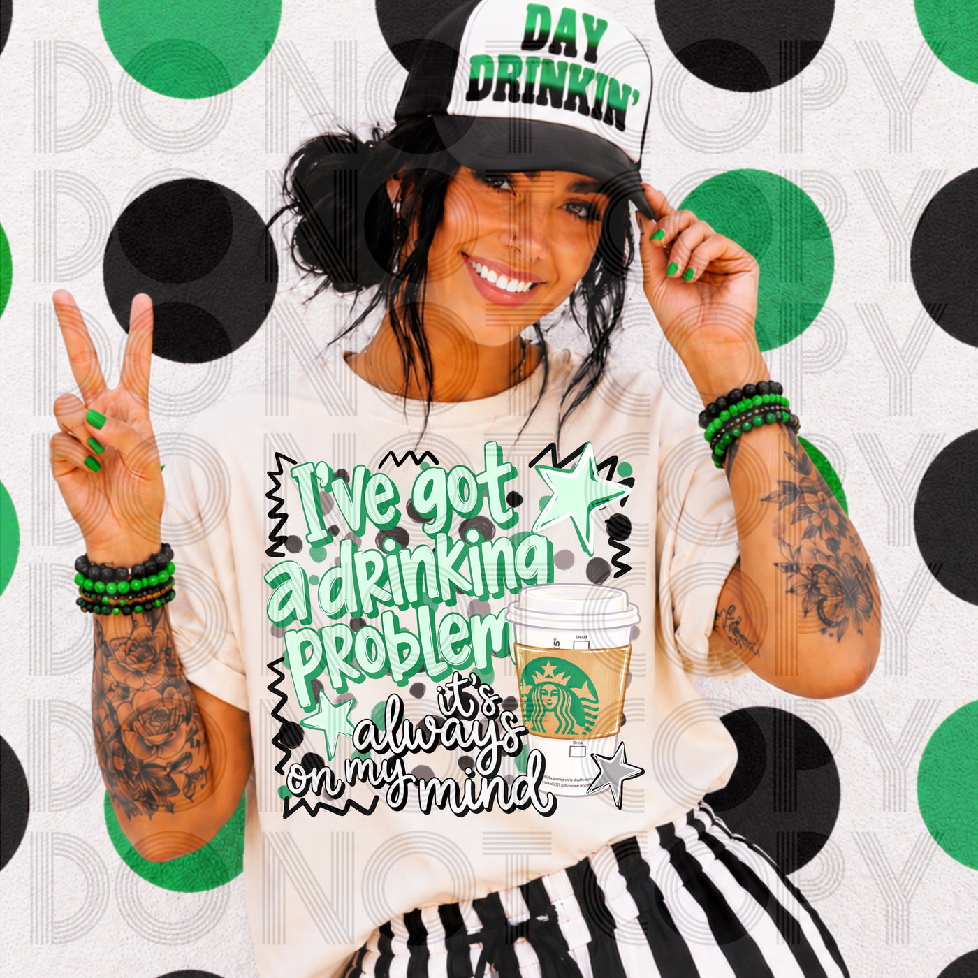 I’ve Got a Drinking Problem Funny Drink Lover Graphic Tee