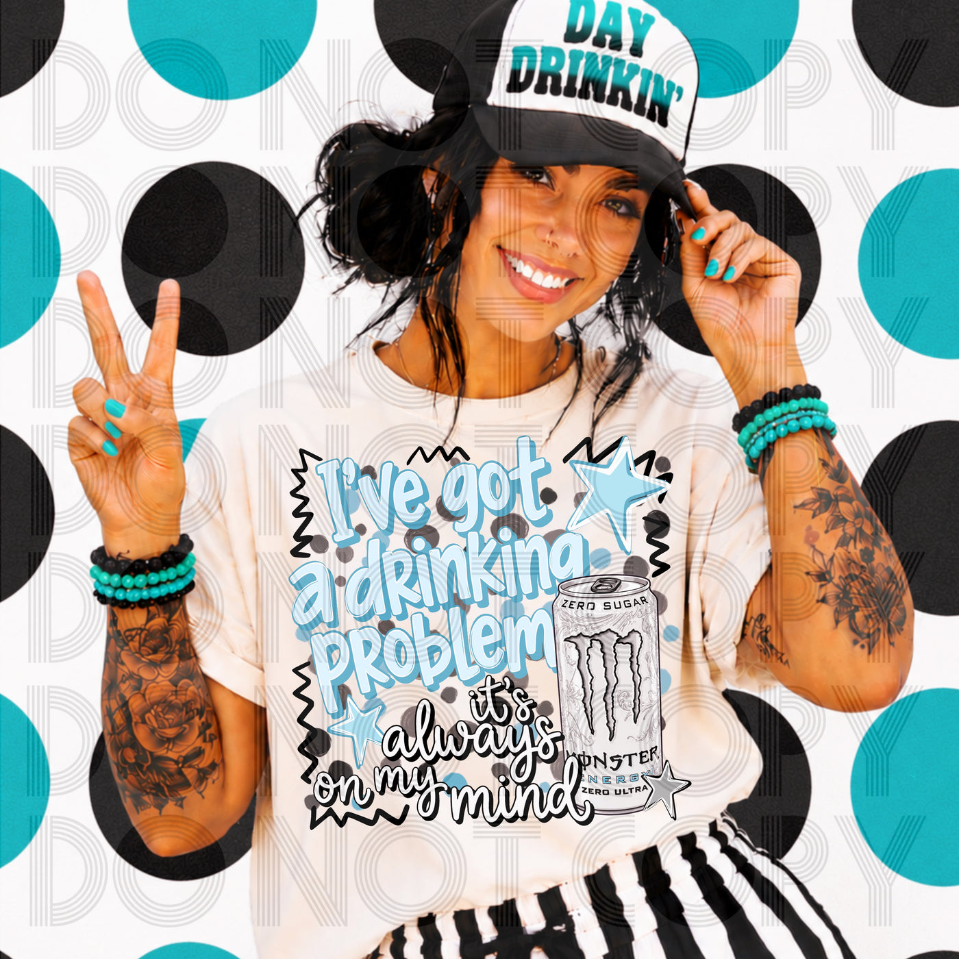 I’ve Got a Drinking Problem Funny Drink Lover Graphic Tee