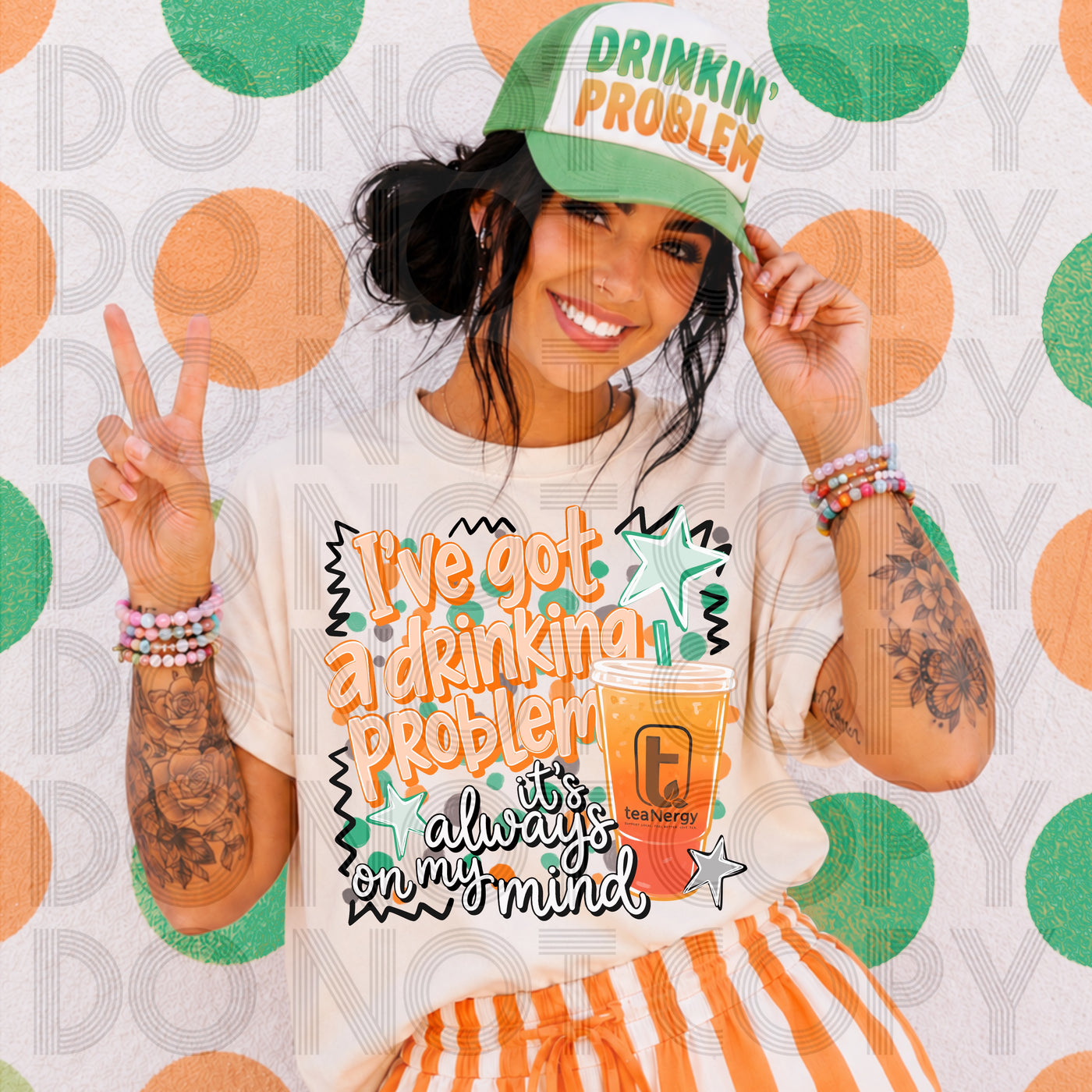 I’ve Got a Drinking Problem Funny Drink Lover Graphic Tee