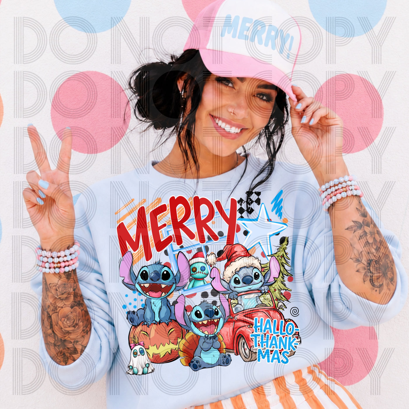 Hallow-Thank-Mas Graphic Tees – Fall Halloween Thanksgiving & Christmas Shirts