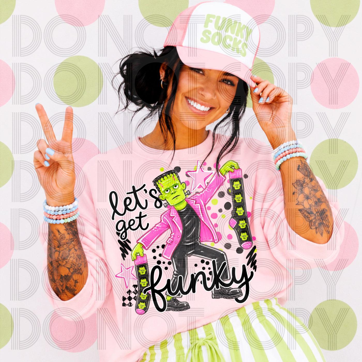 Let’s Get Funky Classic Monster Graphic Tee