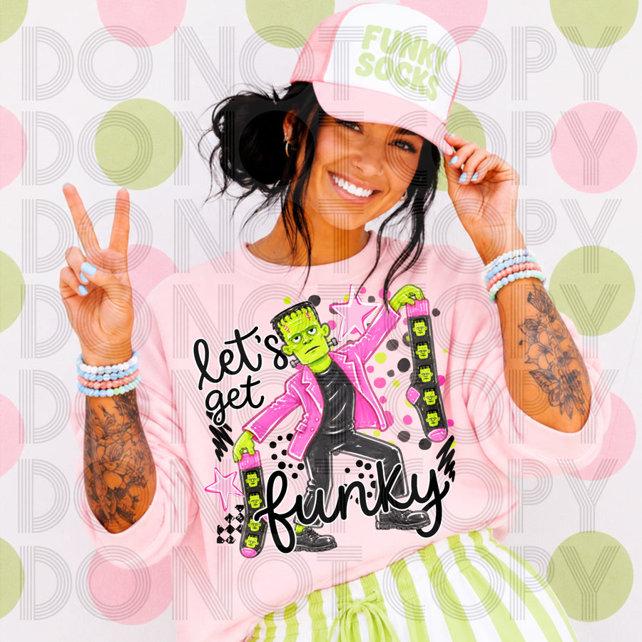 Let’s Get Funky Classic Monster Graphic Tee